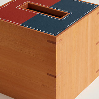 Pleiade square tissue box | Hermès Thailand